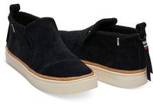 Load image into Gallery viewer, Black Suede Women's Paxton Slip-Ons